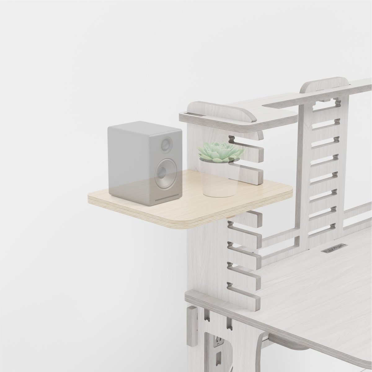 Flex&Furn Side Shelf - Desk Accessories | Maximize Storage